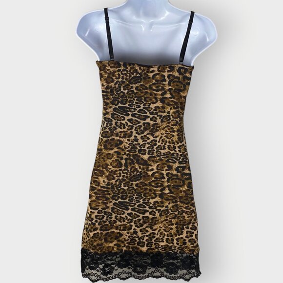 Marilyn Monroe Womens Slip Dress | 1X | Animal Print Lace | Sexy Boudoir - Picture 2 of 8